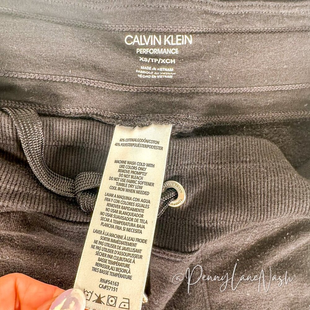 Calvin Klein Performance Fleece Jogger Black - Picture 8 of 8